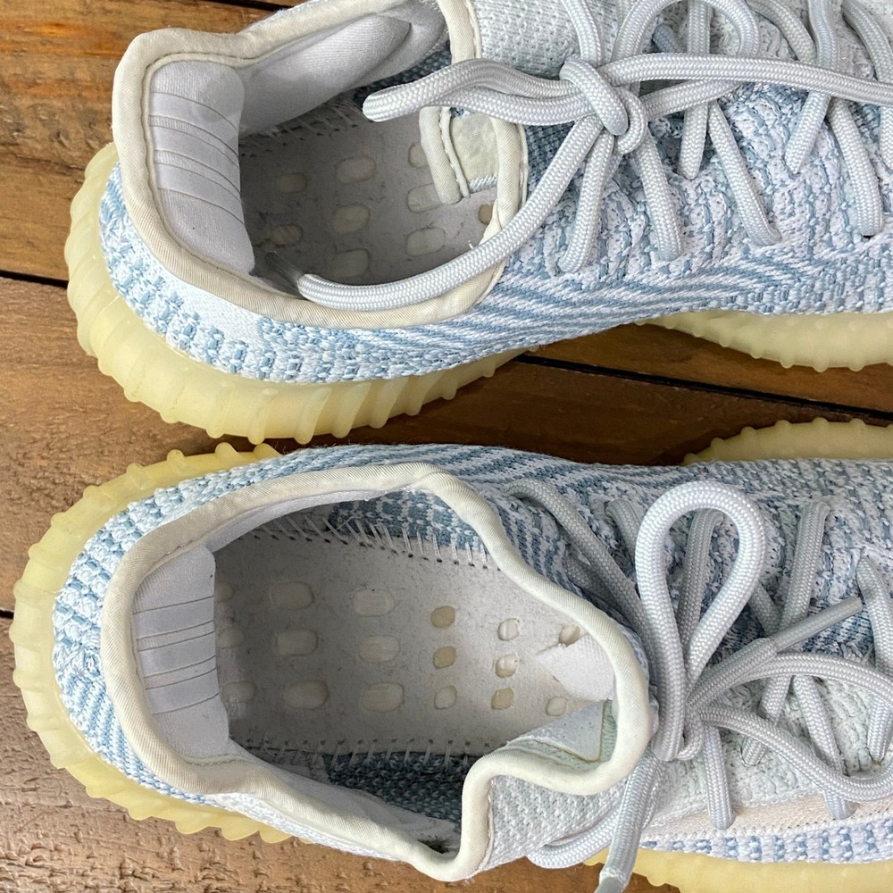 Adidas Yeezy Boost 350 V2 Cloud White Non-Reflective FW3043 Mens 8 - Picture 4 of 8